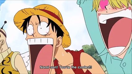 Luffy is extremely Jealous of Nami because she can ride The Waver #555