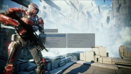 Unreal Engine 4 Tech Demo - FPS multiplayer game! (AMAZING GRAPHICS)