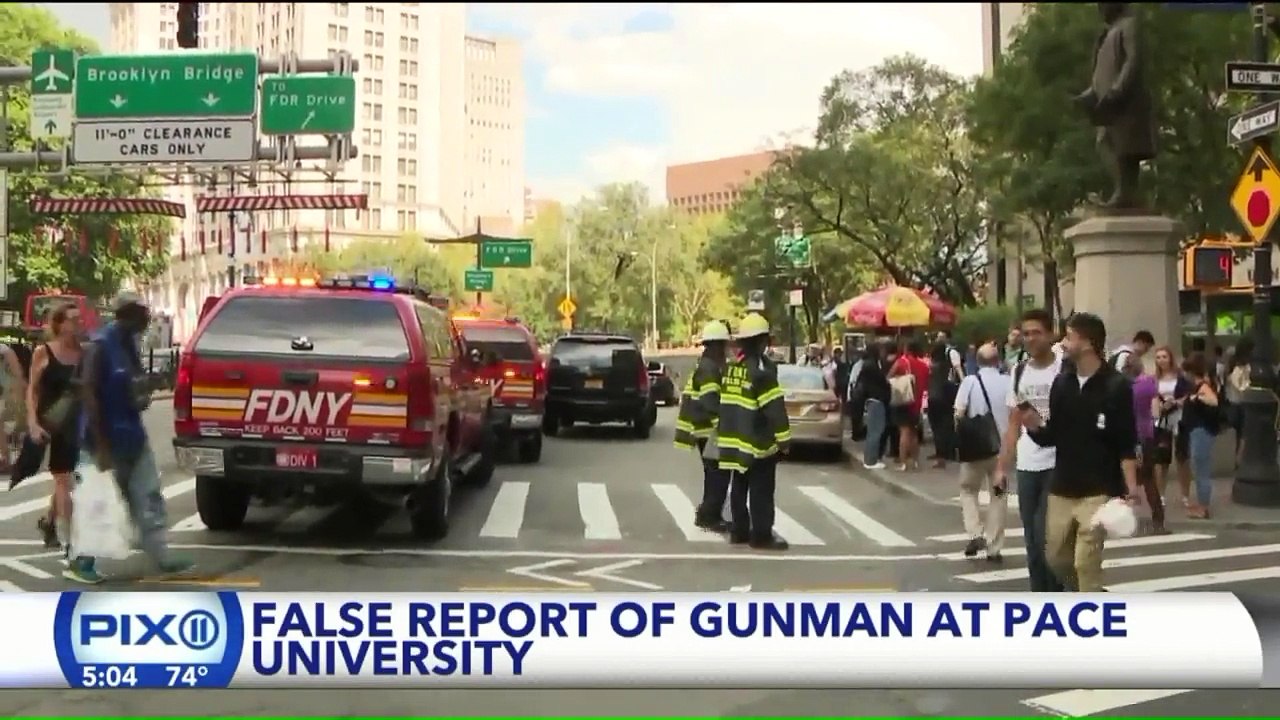 False Report of Active Shooter at Manhattan College Campus Triggered by Belt Made of Bullets
