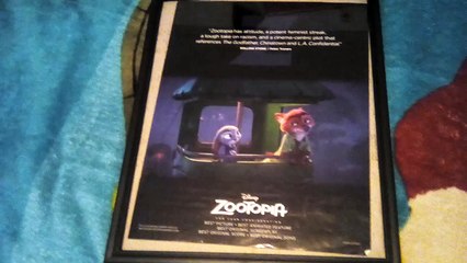 ZOOTOPIA OSCAR AWARD PROMOTIONAL A