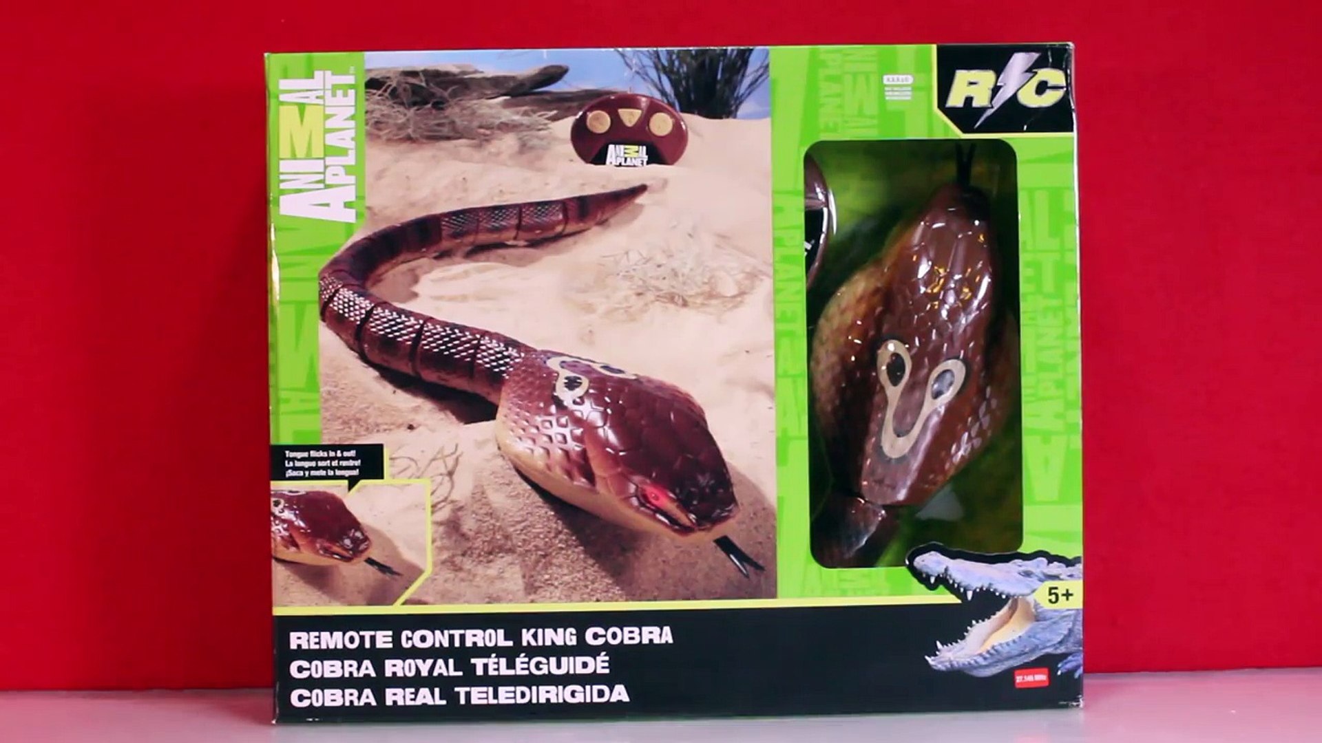 remote control king cobra snake