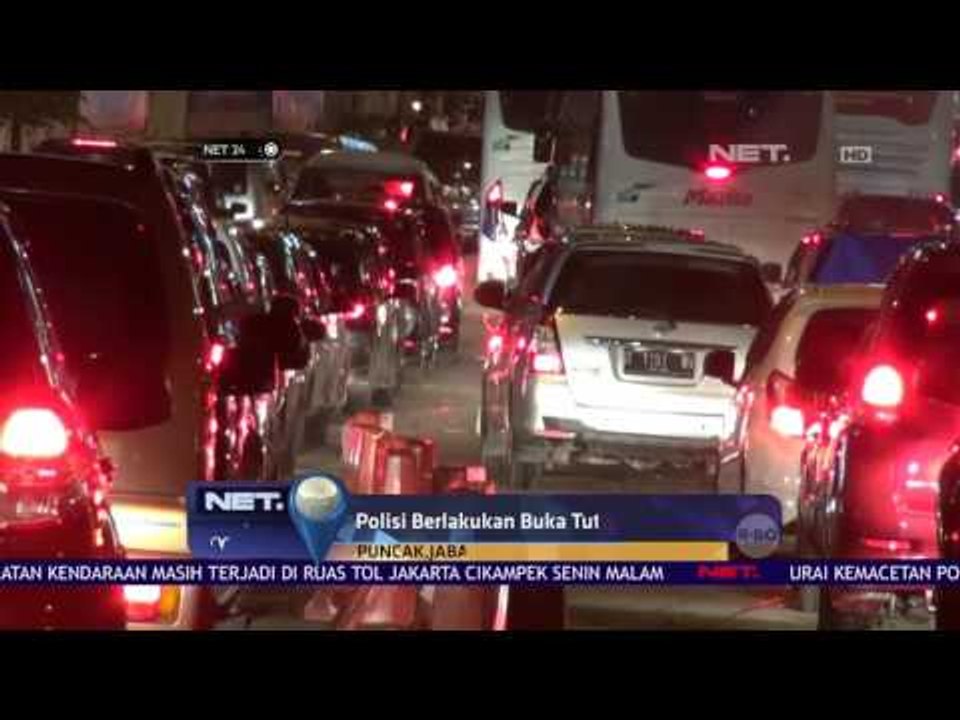 Dari Arah Jakarta Menuju Puncak, Volume Kendaraan Terus Bertambah - Net 24