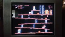 Atari 5200 Donkey Kong gameplay