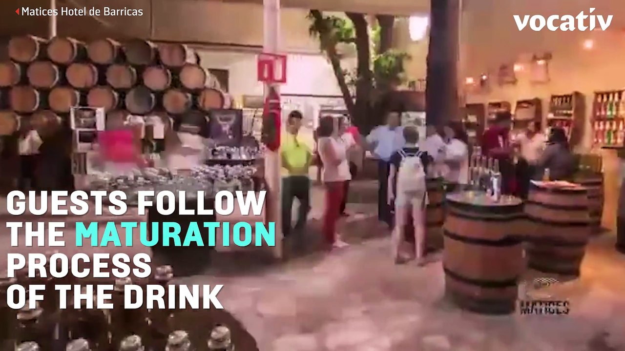 Sleep Inside A Tequila Barrel At the "Tequila Hotel"