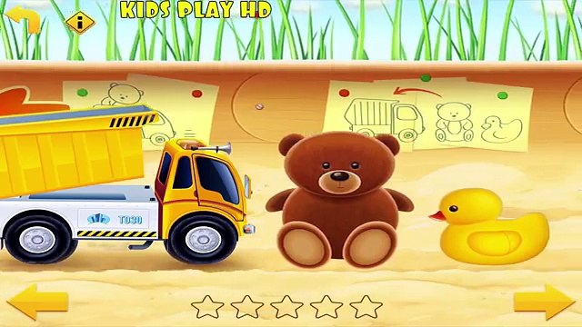 Мультик. Игра для детей. Строительные машины. Мультики про машинки.