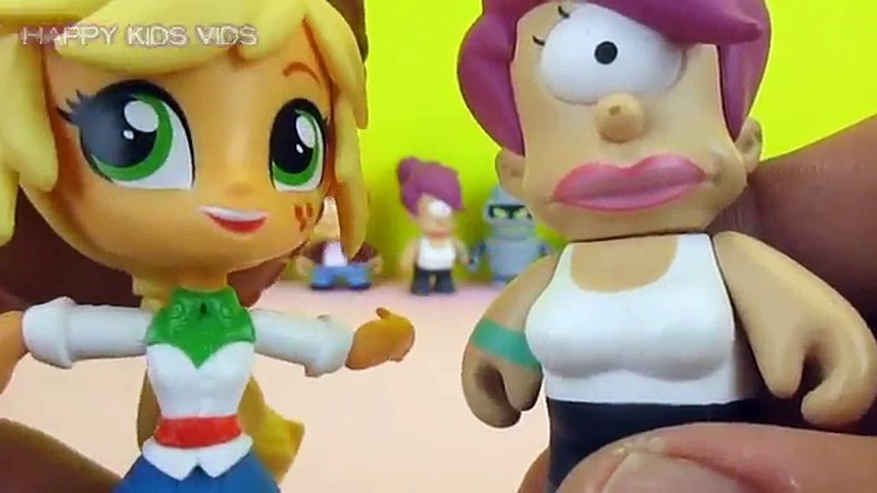 Custom My Little Pony Equestria Girls Mini AppleJack Rarity Disney Princess Snow White DIY