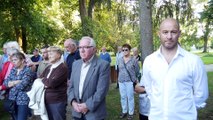 2017 cérémonie en mémoire des enfants juifs, lecture des noms, minute de silence et clôture.