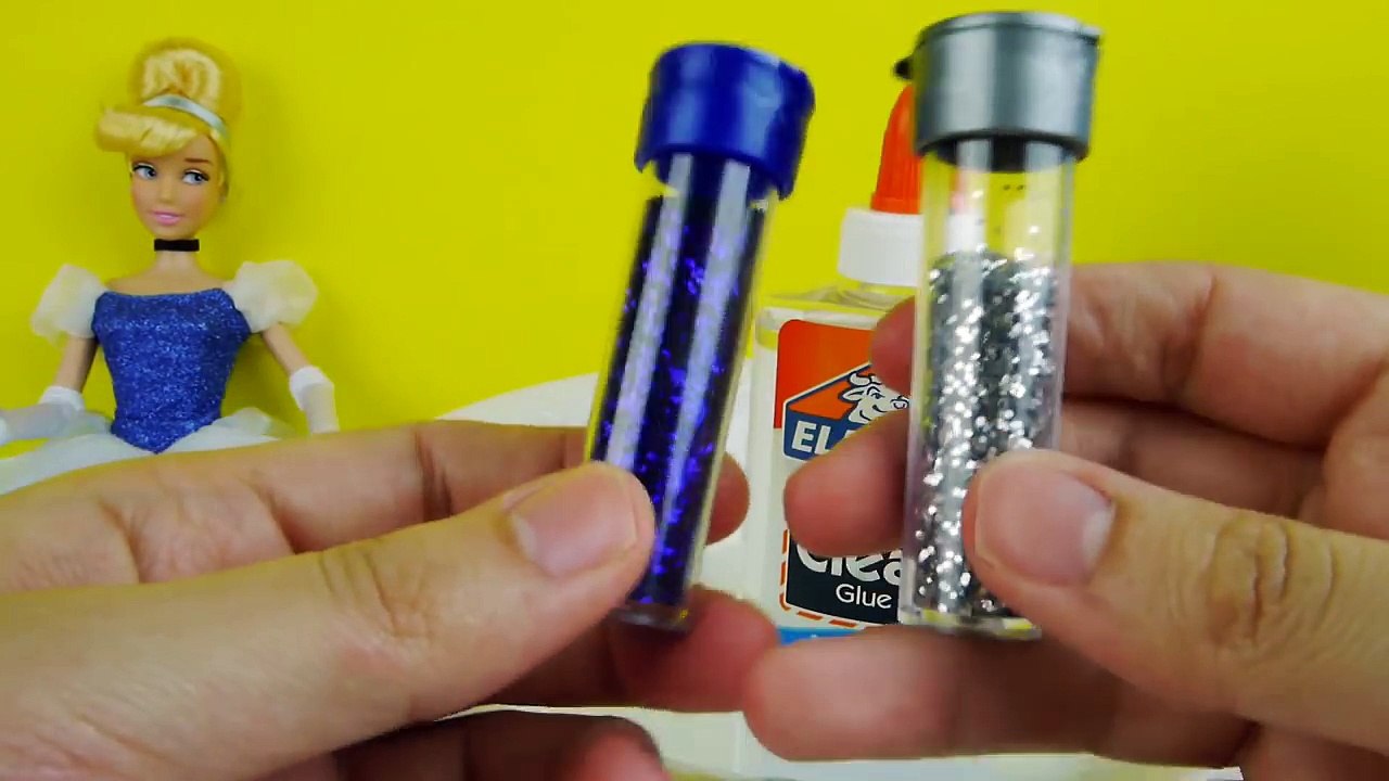 أجمل سلايم و سندريلا ألعاب بنات ممتع جدا - Cinderella Slime DIY