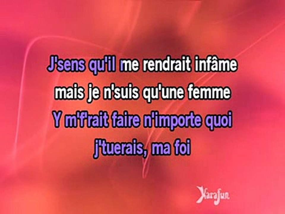 Karaoké Mon homme - Mistinguett, Reine des années folles _