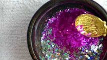 Mi mezcla de glitters Princesa / Diseño romántico de uñas /febrero 2017/ Luliz nails