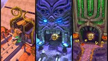 Temple Run 2 Blazing Sands VS Temple Run 2 Frozen Shadows VS Temple Run 2 Spooky Summit