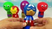 Learn Colors Superhero Hulk Finger Family Song Nursery Rhymes Kids Children Play Doh Surprise Eggs