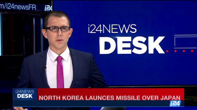 i24NEWS DESK | North Korea launches missile over Japan | Thursday, September 14th 2017
