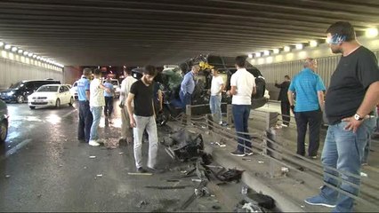 Ankara'da Trafik Kazası