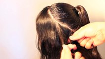 Peinado Facil Coronita con Trenza Invertida | Peinados Sencillos Para ninas