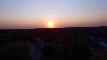 Sept 14 2017 Dixon IL USA sunset