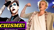 ¿Hay pleito entre Justin Bieber y Marilyn Manson?