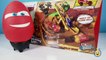 Cars Radiator Springs 500 1/2 Off-Road Rally Race Track & Lightning McQueen Play Doh Surprise Egg
