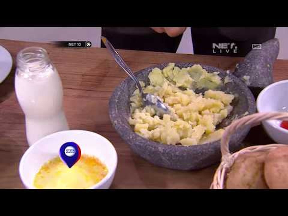Cara Mengupas Kentang Dengan Mudah Dan Membuat Mashed Potato - NET 10