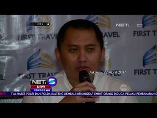 Polisi Hadirkan 3 Bos First Travel - Net 5