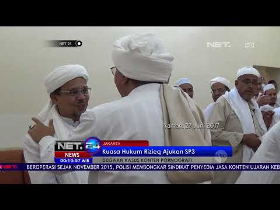 Kuasa Hukum Rizieq Ajukan SP3 - Net 24