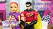 Batman Robin DC Superhero Girls - Spiderman + Pregnant Poison Ivy Magically Have Baby