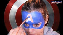 Capitán América Maquillaje / FX Fantasía #6 / Captain America Makeup