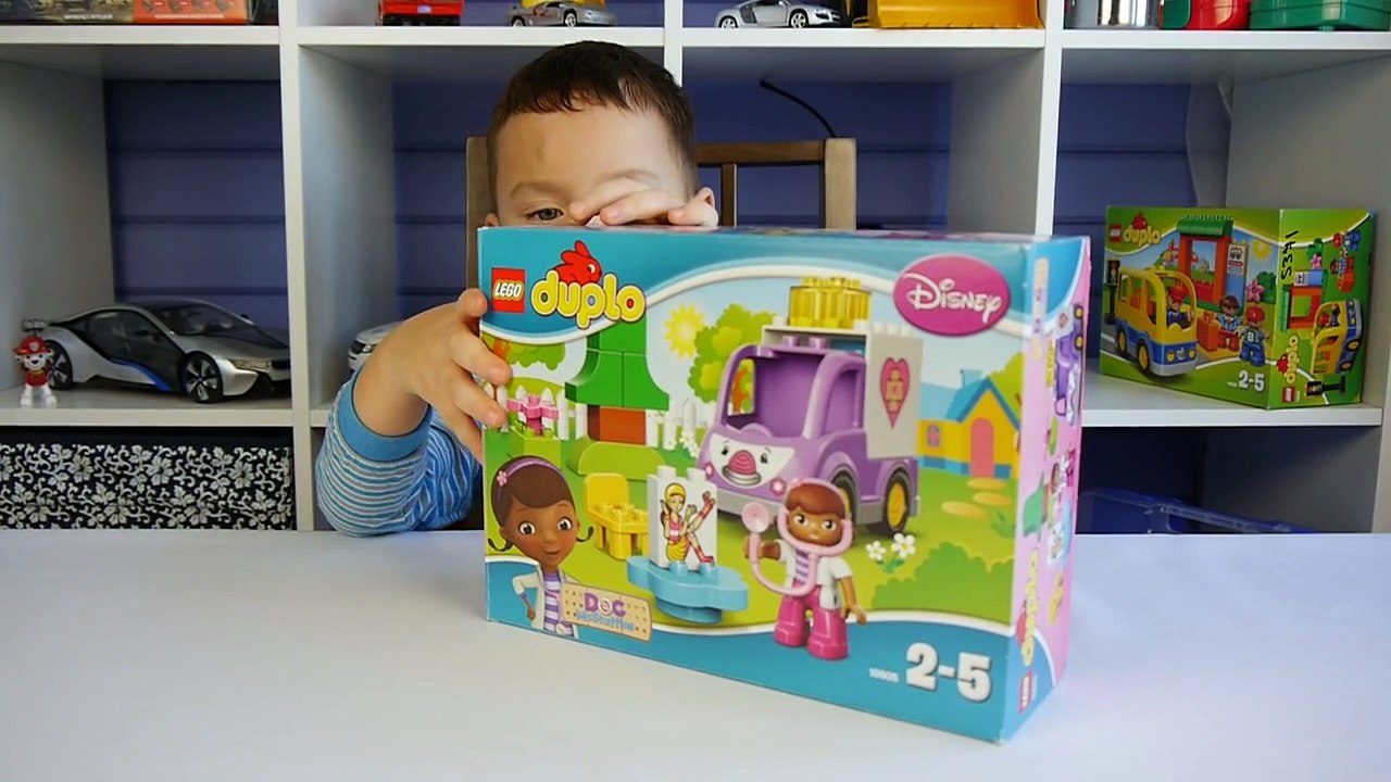 Доктор Плюшева скорая помощь. Обзор конструктора Лего Дупло Игрушки для ...