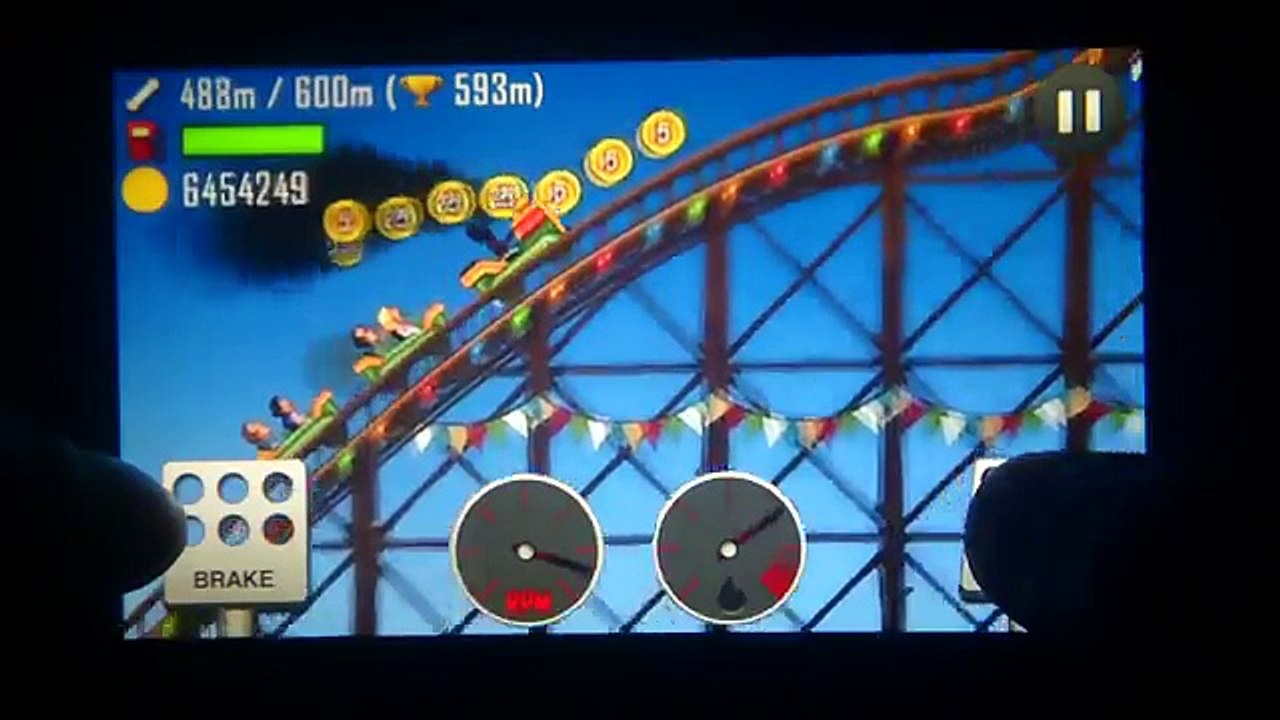 Hill Climb Racing 1.12.0 Onewheeler,Kiddie Express and Roller Coaster level