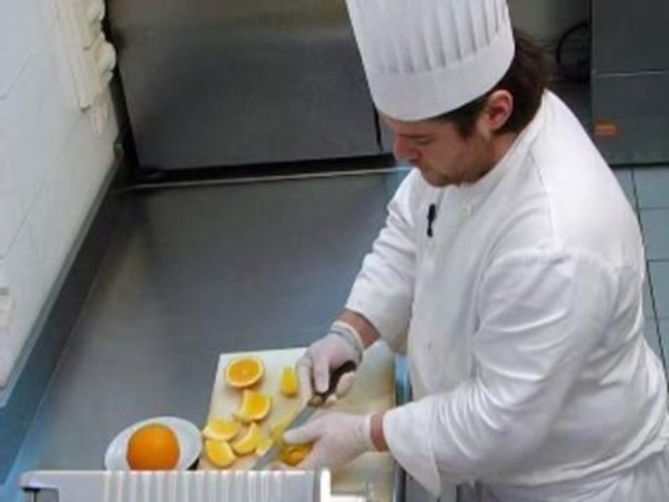 Salade d'orange au turon