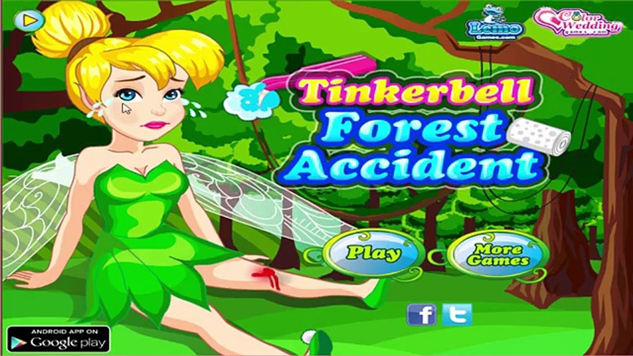 Disney Tinkerbell Forest Accident - Princess Tinkerbell Game for Kids