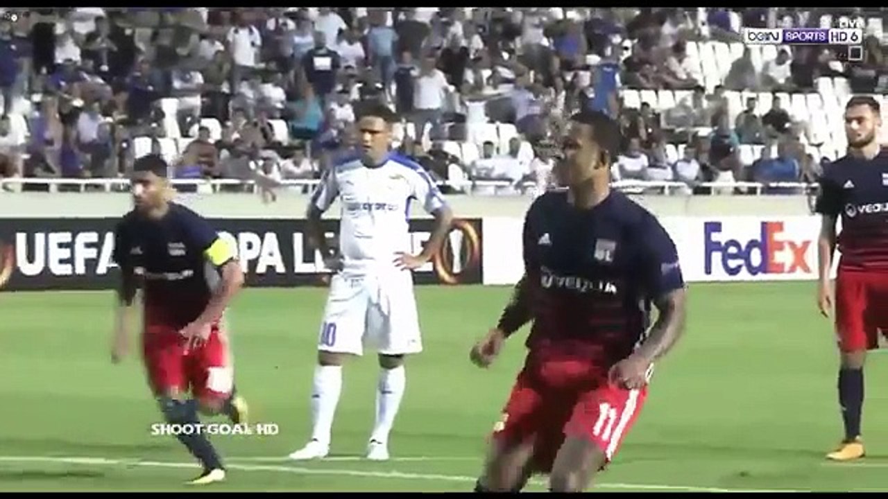 Olympique Lyon vs Apollon 1-1 All Goals14-09-2017 By InfoSports