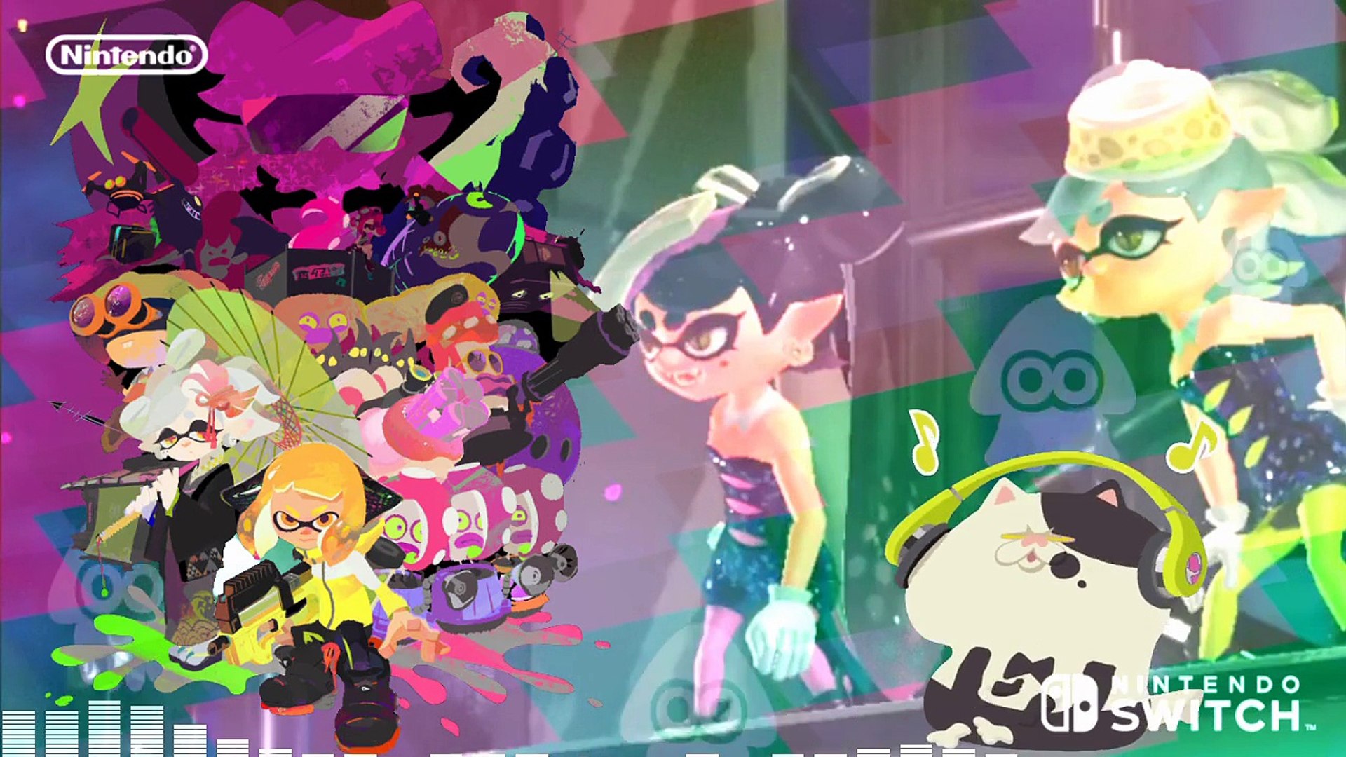 作業用bgm スプラトゥーン2 濃口シオカラ節 Spicy Calamari Inkantation Squid Sisters30 Minutes 30分耐久版 Splatoo Video Dailymotion