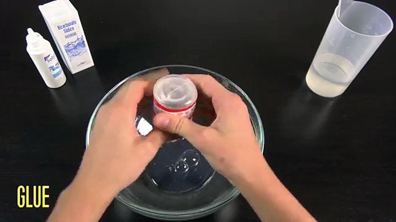 How To Make Crystal Clear Slime without Borax, Liquid Starch, Foam Clay! Giant Liquid Glas