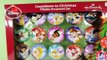 25 Disney Princesses Countdown To Christmas - Ariel Mulan Merida Cinderella Snow White Ornaments