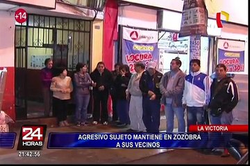 La Victoria: vecinos denuncian a ciudadano norteamericano por causar desorden en la zona