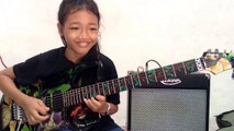 Canon Rock by Jerry C cover Ayu Gusfanz (10 years Old from Indonesia)