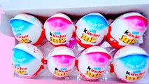 Kinder Joy Surprise Eggs Hello Kitty Disney collector playlist Princess Play Doh Baby Kids Barbie