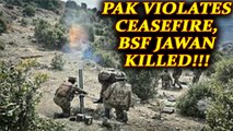 Pakistan violates ceasefire in Arnia, RS Pura near Jammu, one jawan killed | Oneindia News