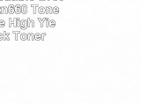 Anbo Compatible Brother tn630 tn660 Toner Cartridge High Yield 1 Black Toner