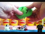 Play Doh Kinder Surprise Angry Birds Lego Hello Kitty Disney Planes Surprise Eggs