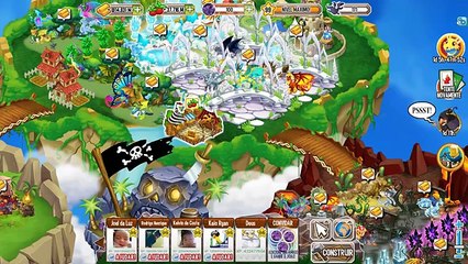 Evento da Escola Dragon City - Dragão Metálico Duplo