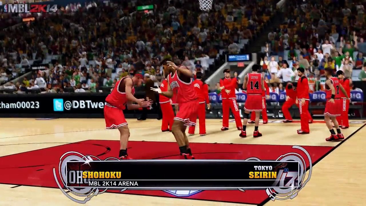 MBL 2K14 - Shohoku (Slam Dunk) VS Seirin (Kuroko No Basket)