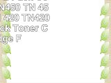 Cool Toner 2 Pack Compatible TN450 TN 450 TN450 TN 420 TN420 TN420 Black Toner Cartridge