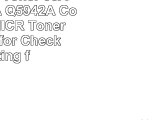 Renewable Toner 38A Q1338A 42A Q5942A Compatible MICR Toner Cartridge for Check Printing