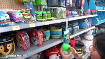Kid Shopping for Easter Eggs with Crying Baby at the store, Shimmer & Shine, and Shopkins