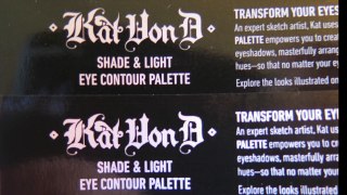 Real Kat Von D Shade and Light vs. counterfeit Shade and Light