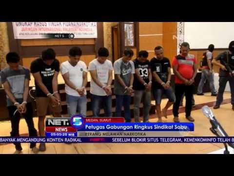 Petugas Gabungan Ringkus Sindikat Sabu - NET5