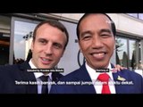 Vlog Terbaru Presiden Jokowi Bersama Presiden Emmanuel Macron - NET16