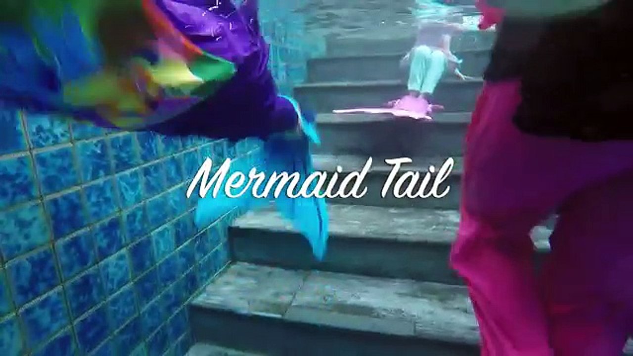 Unboxing Fin Fun Mermaid Tails - Mermaid Not in love ❤ Real Mermaid Tail in Hotel Swimming